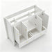 Bathroom Vanity With Sink Combo, 4 Soft Close Doors And 2 Drawers Home Essentials