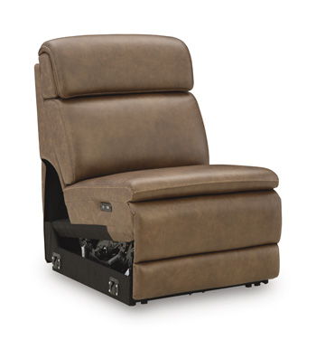 Mod Media - Power Armless Recliner With Adjustable Headrest - Saddle Signature Design by Ashley®