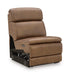 Mod Media - Power Armless Recliner With Adjustable Headrest - Saddle Signature Design by Ashley®