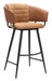 Juno - Barstool (Set of 2) - Brown Zuo Modern