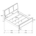 Arini - Soft Panel Bed Furniture Max