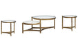 Cassidy - Shaped Cocktail Table Set Magnussen Furniture