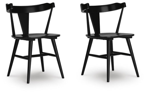 Gretlynn - Dining Room Side Chair (Set of 2) - Black Signature Design by Ashley®