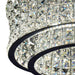 Michael Amini Lighting - Galaxy Oval LED Crystal Chandelier - Chrome Michael Amini