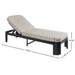 Outdoor Chaise Lounge Set With Side Table, 5 Position Adjustable Patio Recliner Noble House