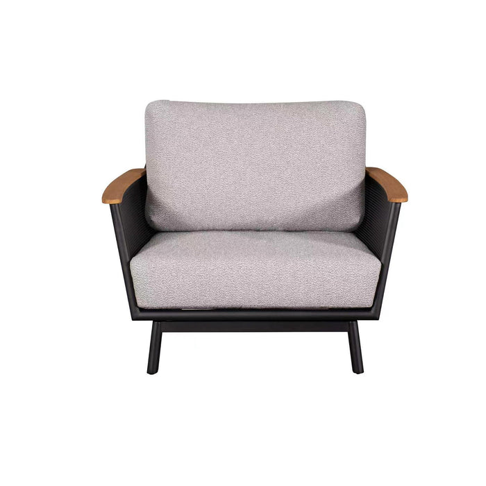 Chair With Armrests - Black / Black Multi Home Essentials