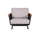 Chair With Armrests - Black / Black Multi Home Essentials