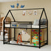 Bunk Bed With Safety Guardrails, No Box Spring Needed Home Essentials