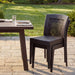 Outdoor Dining Stackable Chairs Noble House