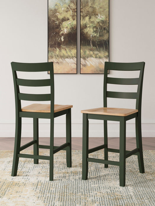 Gesthaven - Barstool (Set of 2) Signature Design by Ashley®