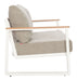 Welt - Outdoor Sofa - Taupe / White Zuo Modern