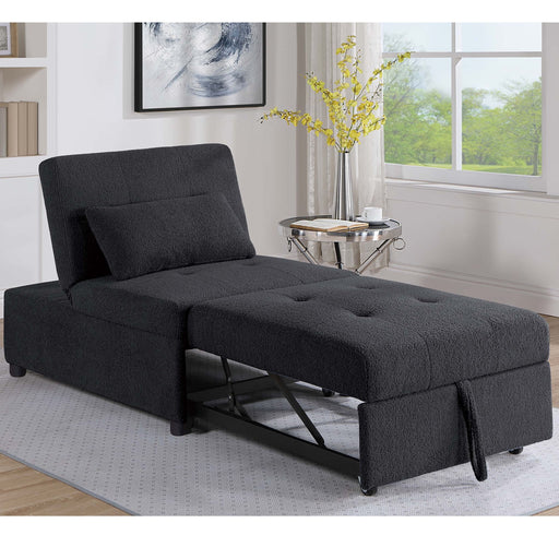 Sleeper Sofa Chair, Convertible Pull Out Bed Couch - Black Home Essentials