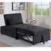 Sleeper Sofa Chair, Convertible Pull Out Bed Couch - Black Home Essentials