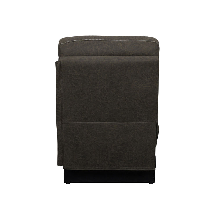 Gaia - Armless Chair - Sable New Classic