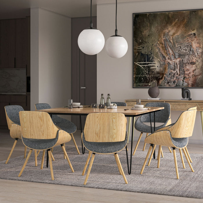 Malden - Bentwood Dining Chair With Wood Back Simpli-Home