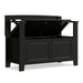 Amherst - Small Transitional Entryway Storage Bench Simpli-Home