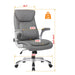 High Back Ergonomic Executive Office Chair, Adjustable Height And Lumbar Support For Home & Office - Antique Gray Home Essentials