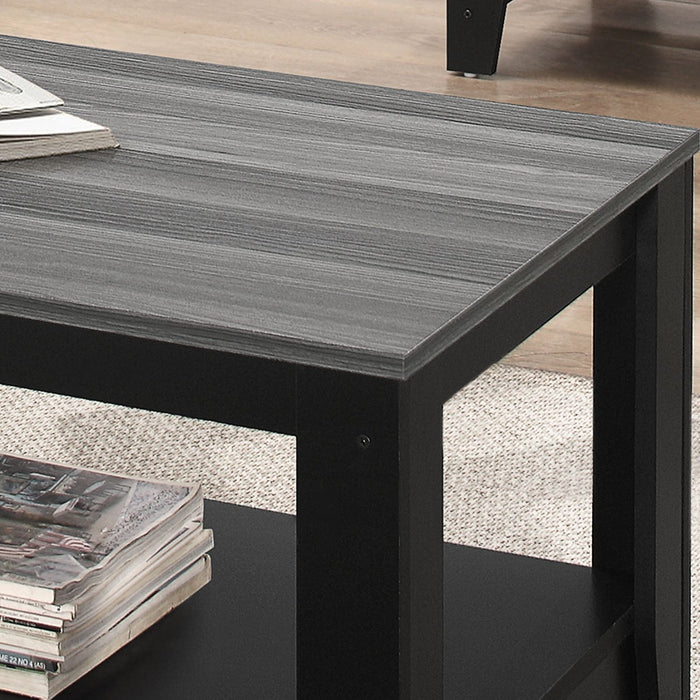 Table Set, Coffee, End, Side, Accent For Living Room Transitional (Set of 3) - Black 8th Street