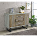 Sedona - 3 Drawer Cabinet - Oak Furniture Max