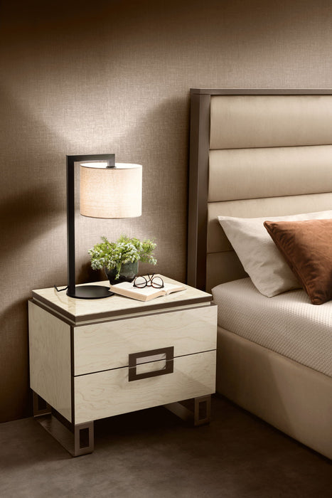 Poesia - Nightstand - Light Beige Arredoclassic Italy