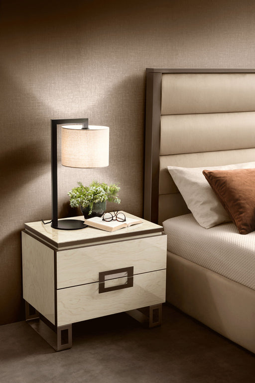 Poesia - Nightstand - Light Beige Arredoclassic Italy