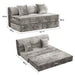 Convertible Design Sofa Bed, 2 Seater Fold Out Floor Couch Home Essentials