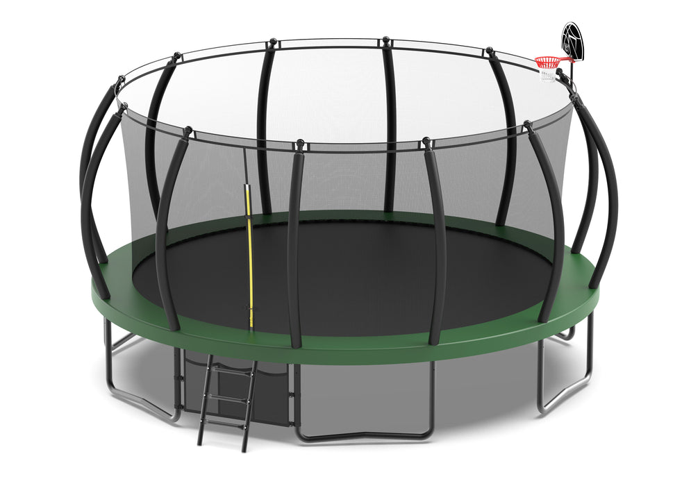 16Ft Trampolines Green