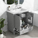 Modern Bathroom Vanity With Sink Combo, Multi Functional Cabinet With Doors And Drawer Hearth and Haven