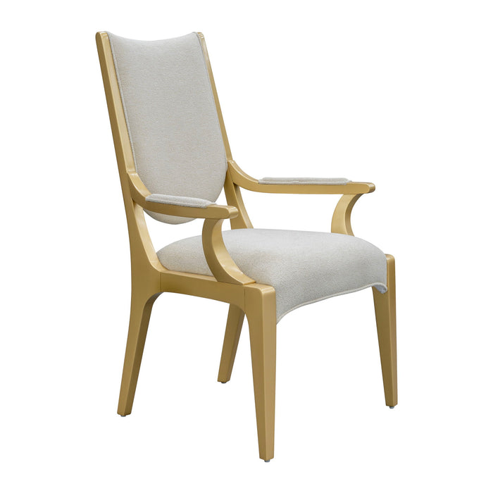 Scotts Square - Dining Arm Chair - Light Champagne