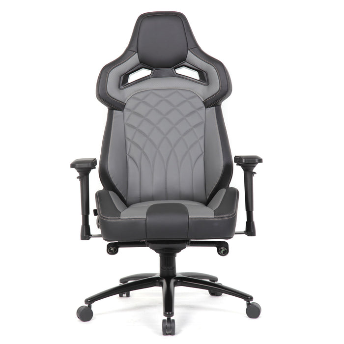 Gaming Chair With 4D Armrests, High Back Office Chair - Black / Gray Home Essentials