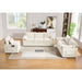 Modern Sofa Set With Double Layer Cushion And Side Storage Pockets Hearth and Haven