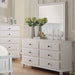 1 Piece Dresser Bedroom Furniture - White Home Essentials