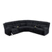 Power Motion Sectional LAF / RAF Loveseat With Console Cup Holders Home Essentials