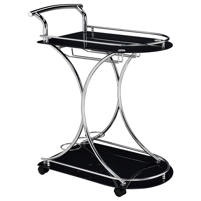Allen - 2 Tier Bar Cart Furniture Max
