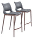 Ace - Counter Chair With Walnut Legs (Set of 2) Zuo Modern