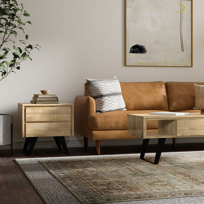 Lowry - Side Table - Natural Simpli-Home