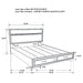 Corbin - Glittering Bedroom Set Furniture Max