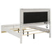 Sophia - Panel Bed With LED Headboard Furniture Max