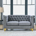 Modern Sofa With Button Tufting, Upholstered Couch For Living Room Home Essentials