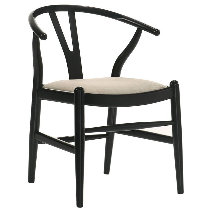 Camerota - Dining Side Chair (Set of 2) - Black Furniture Max