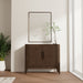 Harper - 2 Door Sideboard Buffet - Walnut Brown Simpli-Home