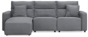 Modmax II - Reclining Sectional - Salt And Pepper Signature Design by Ashley®