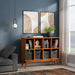 Draper - Handcrafted Low Bookcase Simpli-Home