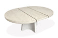 Lorelei - Extendable 54" Round Dining Table - Misty Cloud Magnussen Furniture