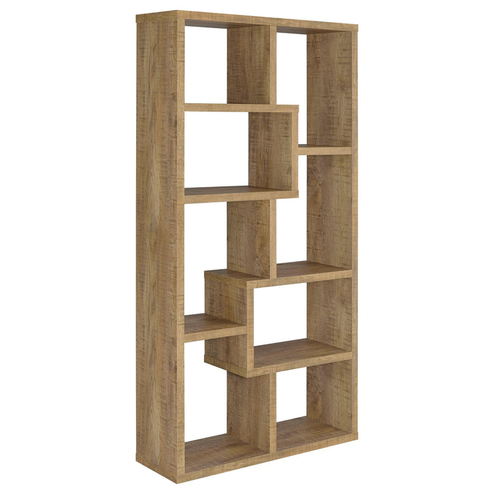 Currey - 6 Shelf Bookshelf - Mango Color Furniture Max