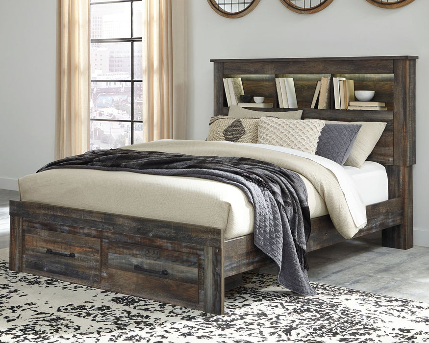 Drystan - Panel Bookcase Bed Signature Design by Ashley®