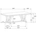 Ruston - Rectangular Dining Table Set Furniture Max