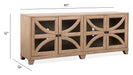 Coventry - Console Sofa Table - Honey Wheat Magnussen Furniture