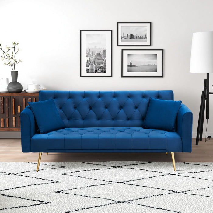 Convertible Double Folding Living Room Sofa Bed Home Essentials