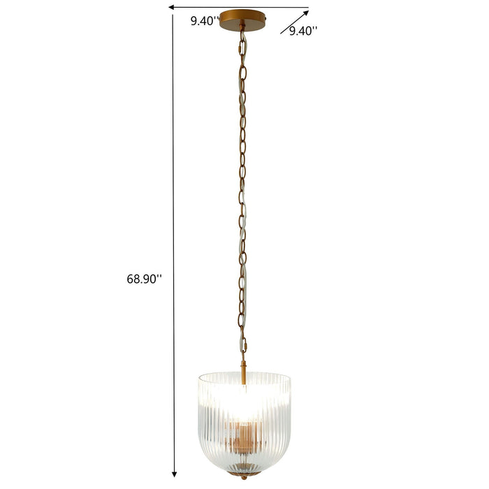 Garnet - Pendant Lamp - Transparent Ashcroft Furniture